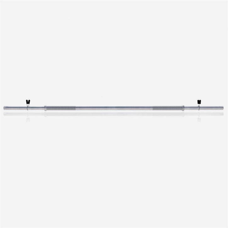 Bară de halter 150 cm cu închizători cu arc