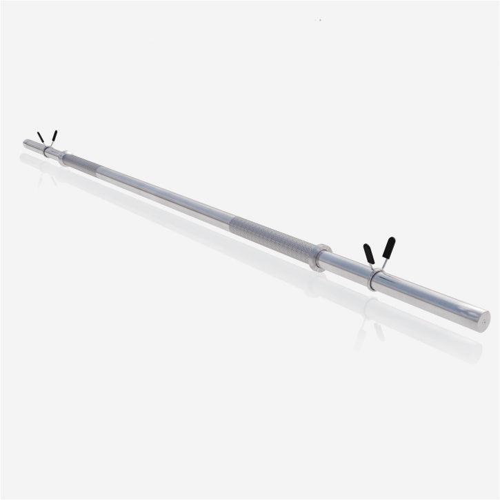 Bară de halter 150 cm cu închizători cu arc