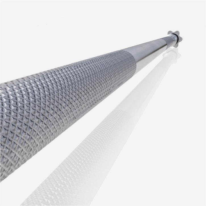 Bară de halteră 150 cm cu închizători în formă de stea