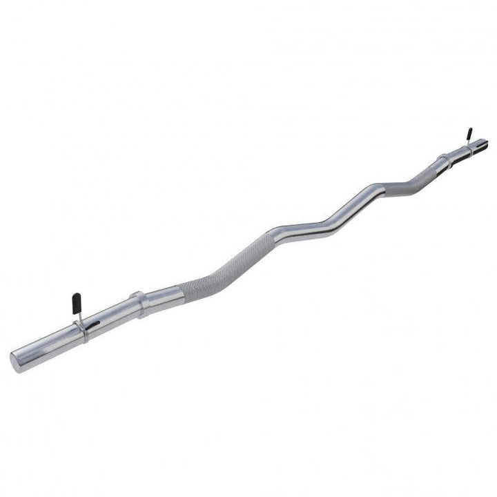 Bară de haltere SZ 120 cm cu închizători cu arc