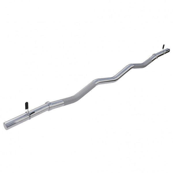Bară de haltere SZ 120 cm cu închizători cu arc