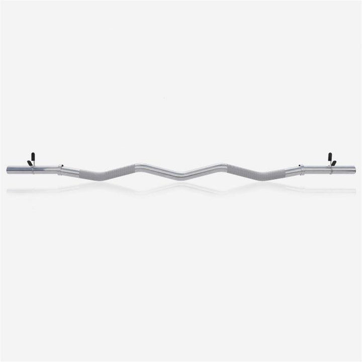 Bară de haltere SZ 120 cm cu închizători cu arc