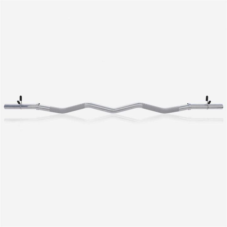 Bară de haltere SZ 120 cm cu închizători cu arc