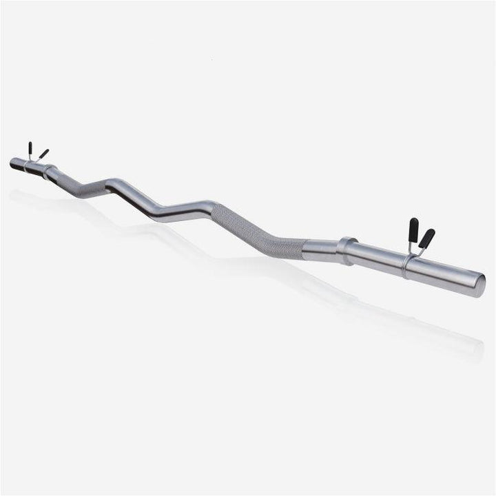 Bară de haltere SZ 120 cm cu închizători cu arc