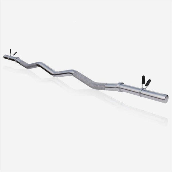 Bară de haltere SZ 120 cm cu închizători cu arc