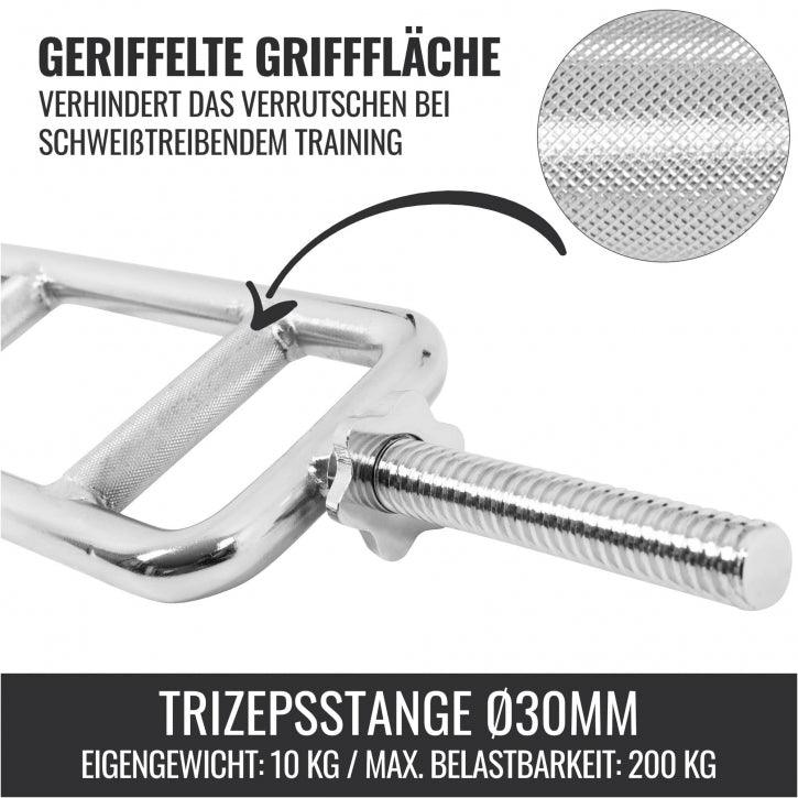 Aparat pentru triceps cu sistem de prindere