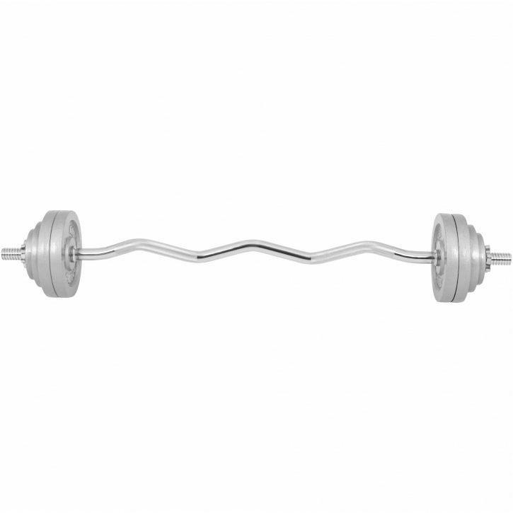 Set de haltere SZ din fontă de 35 kg cu dispozitive de fixare