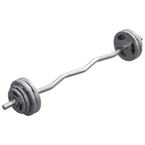 Set bara Z + discuri fonta, 35kg, Gorilla Sports - Gorilla Sports Ro