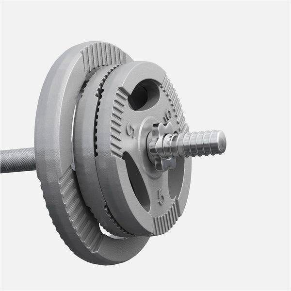 Set complet bara Z + discuri fonta, 70kg, Gorilla Sports - Gorilla Sports Ro