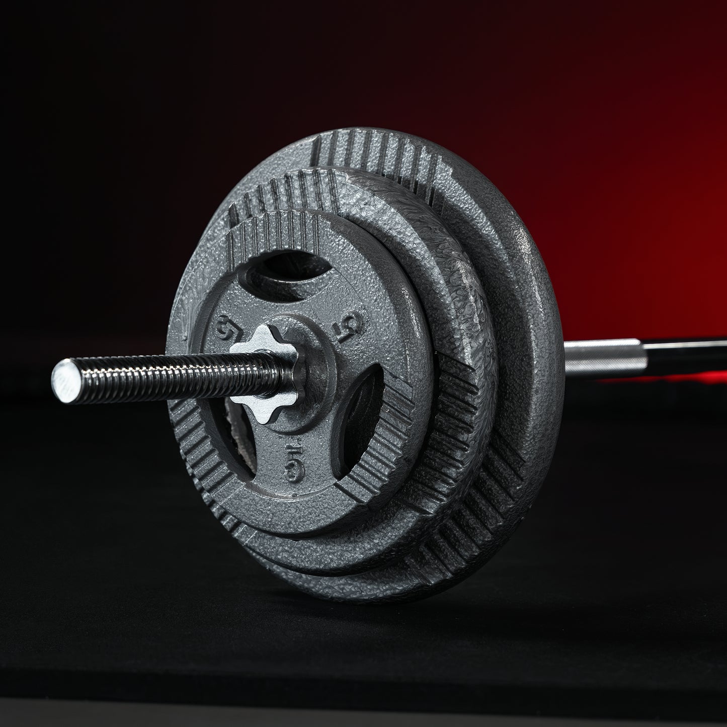 Set de haltere din fontă Gripper 100 kg