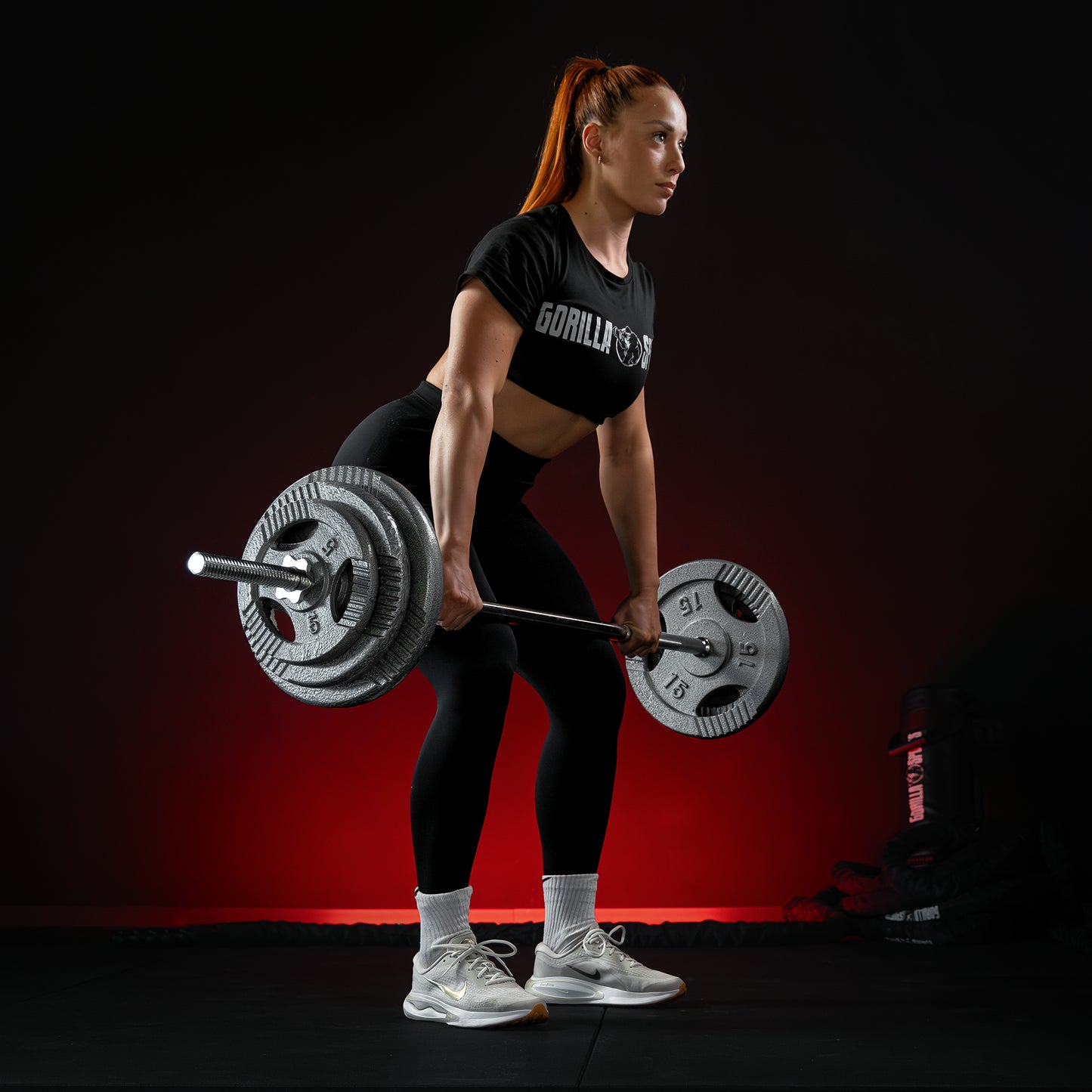 Set de haltere din fontă Gripper 100 kg