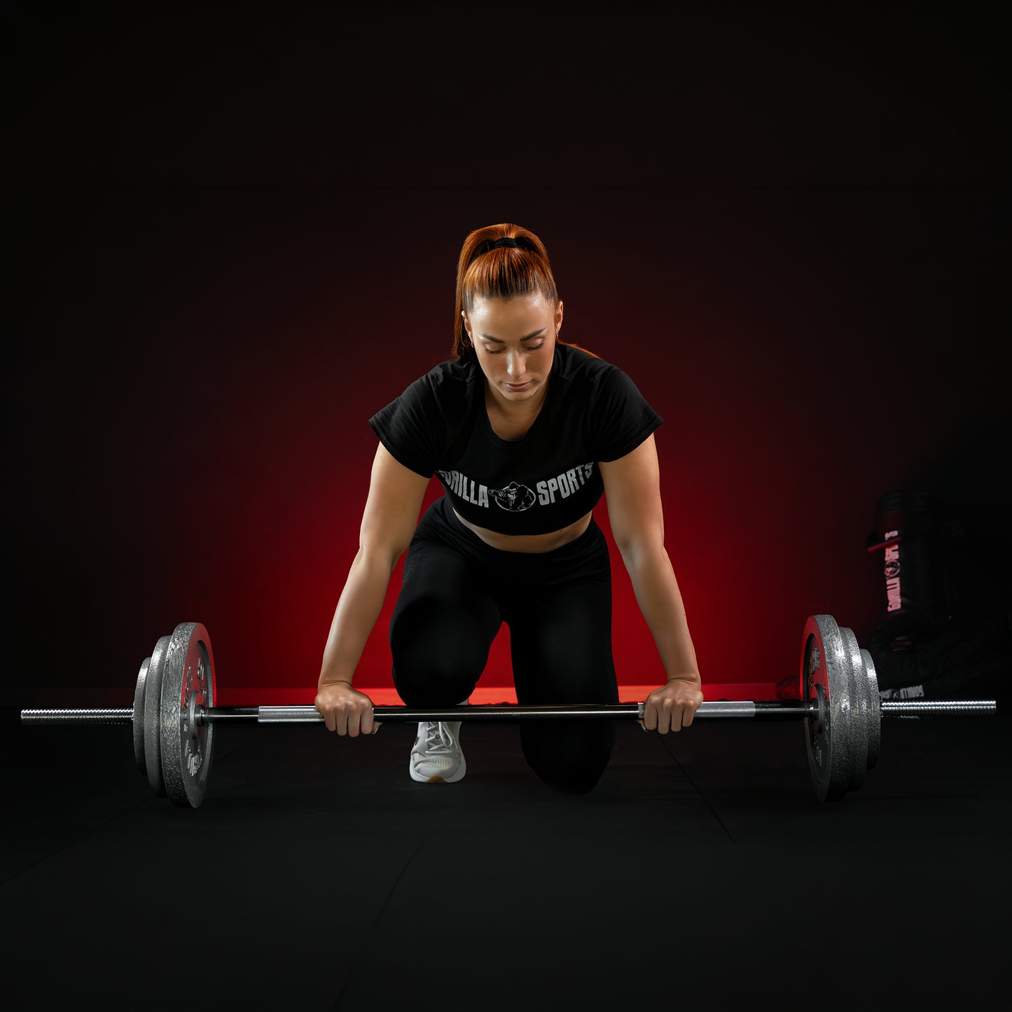 Set de haltere din fontă Gripper 100 kg
