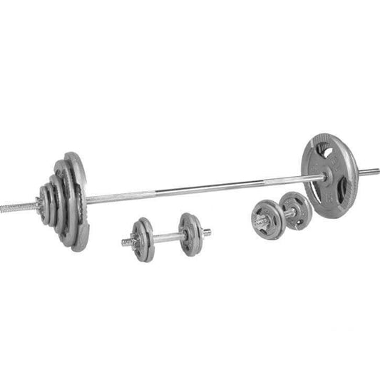 Set de haltere din fontă Gripper 100 kg