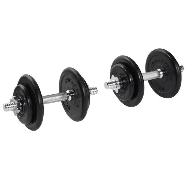 Set gantere cauciucate 20 kg - Gorilla Sports Ro