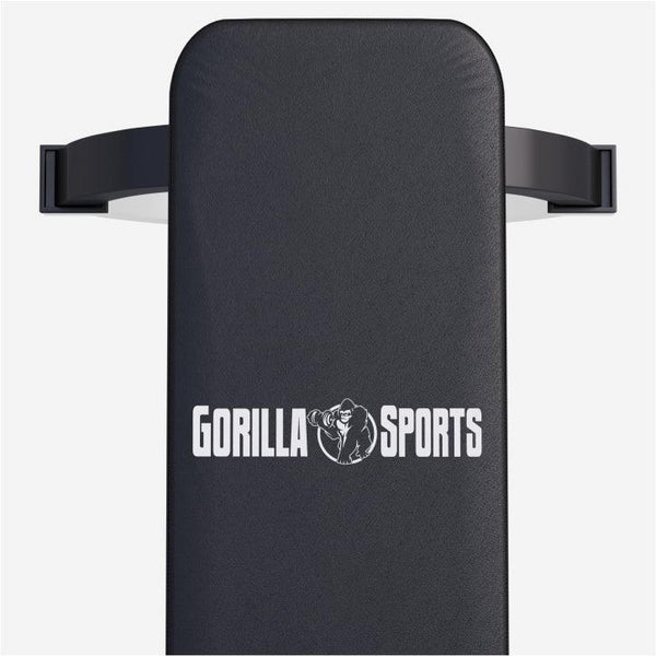 Bancă fixă solidă neagră - Gorilla Sports Ro