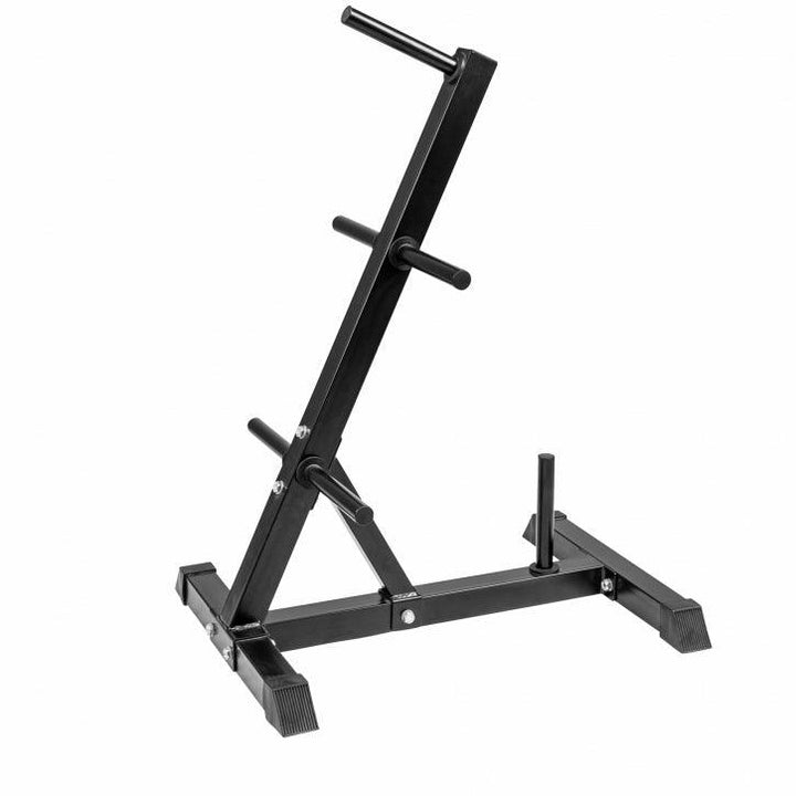 Suport discuri 30/31mm Alb/Negru - Gorilla Sports Ro