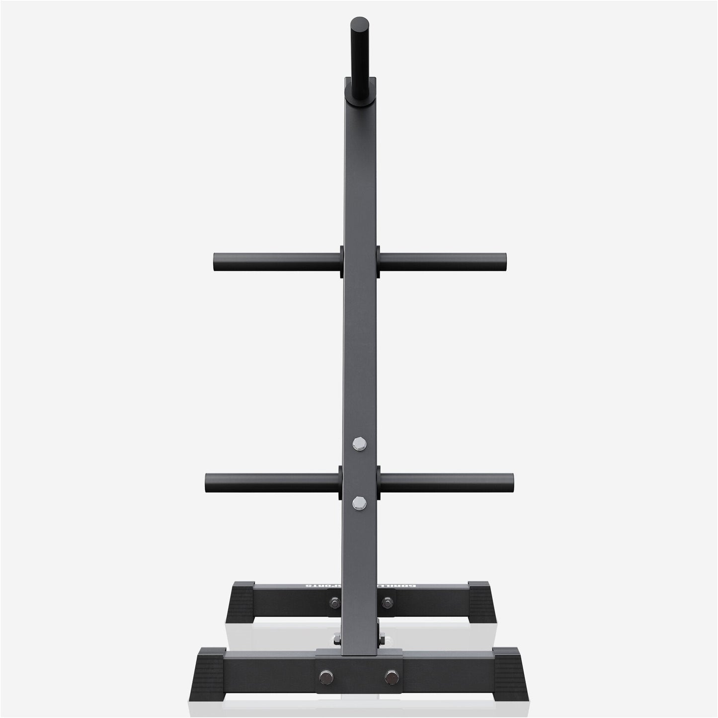 Suport pentru discuri de haltere cu 4 bare - 6 suporturi pentru discuri