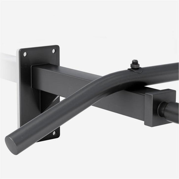 Bară tracțiuni montare perete nergru/alb - Gorilla Sports Ro