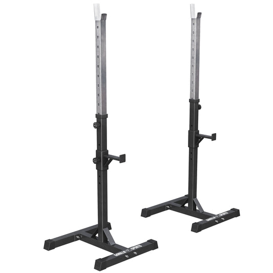 Suport pentru haltere Squat Rack, mobil și reglabil