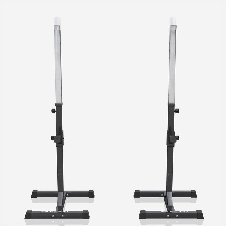 Suport pentru haltere Squat Rack, mobil și reglabil