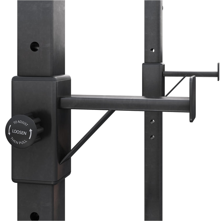 Suport pentru haltere Squat Rack, mobil și reglabil
