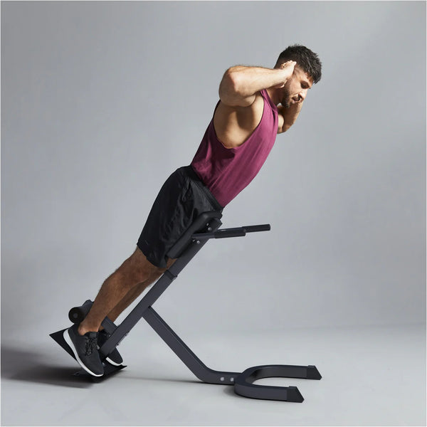Banca reglabila lombar, neagra, Gorilla Sports