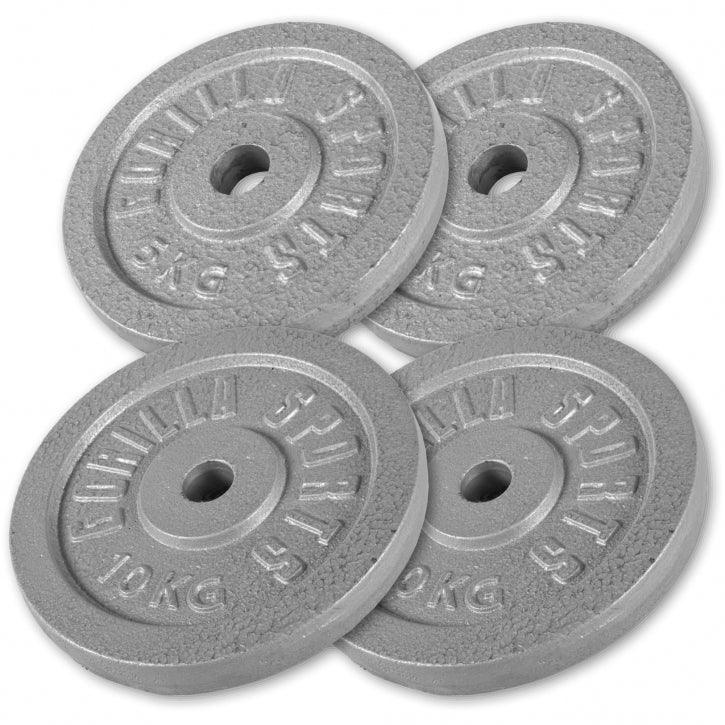 Discuri de halteră din fontă 0,5 - 30 kg