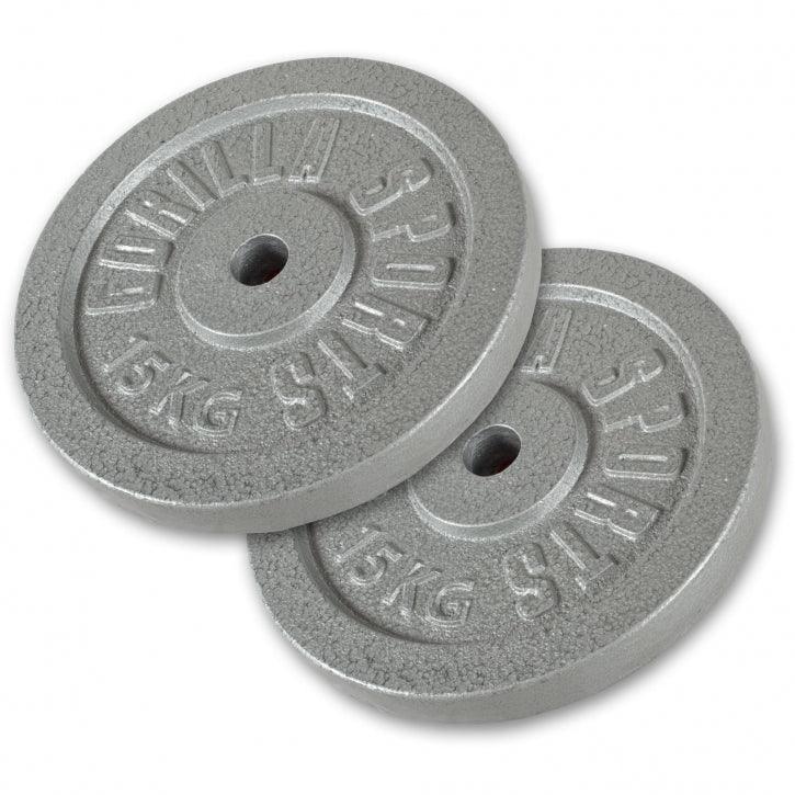 Discuri de halteră din fontă 0,5 - 30 kg