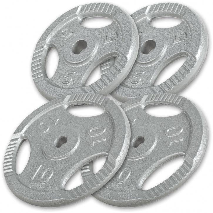 Discuri de halteră din fontă Gripper 0,5 - 20 kg