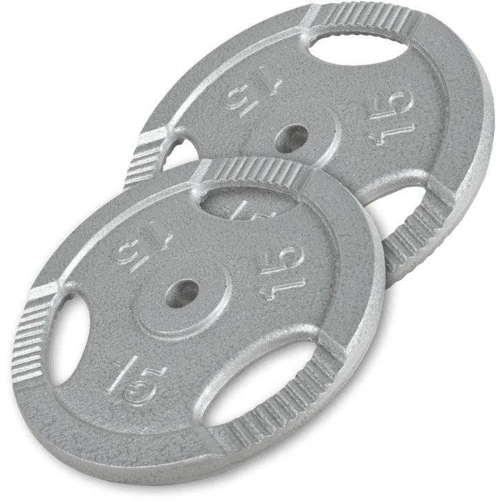 Discuri de halteră din fontă Gripper 0,5 - 20 kg