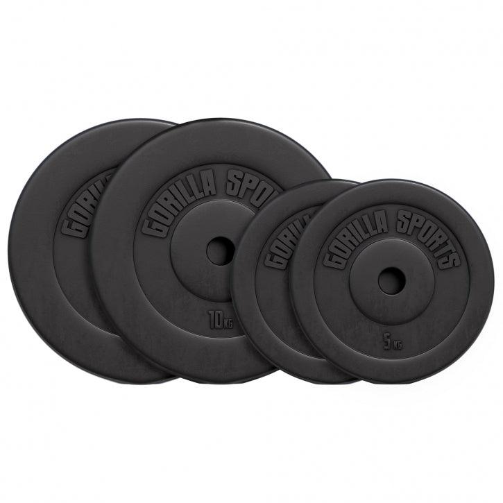 Disc din plastic umplut cu ciment, 1,25 - 15 kg, 30/31 mm