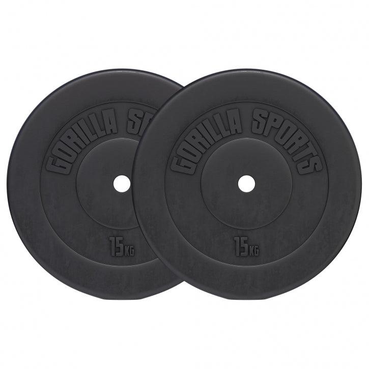 Disc din plastic umplut cu ciment, 1,25 - 15 kg, 30/31 mm