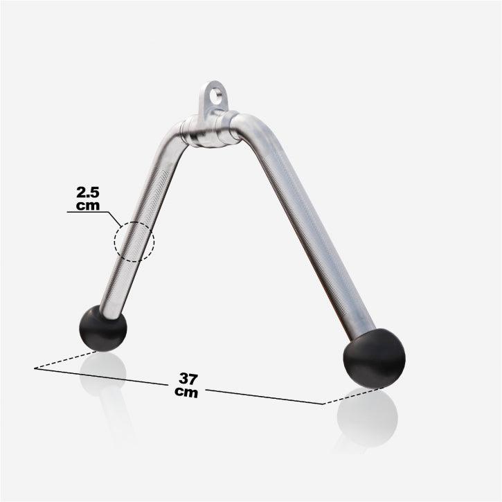 Mâner în V pentru triceps, lat, cu articulație rotativă
