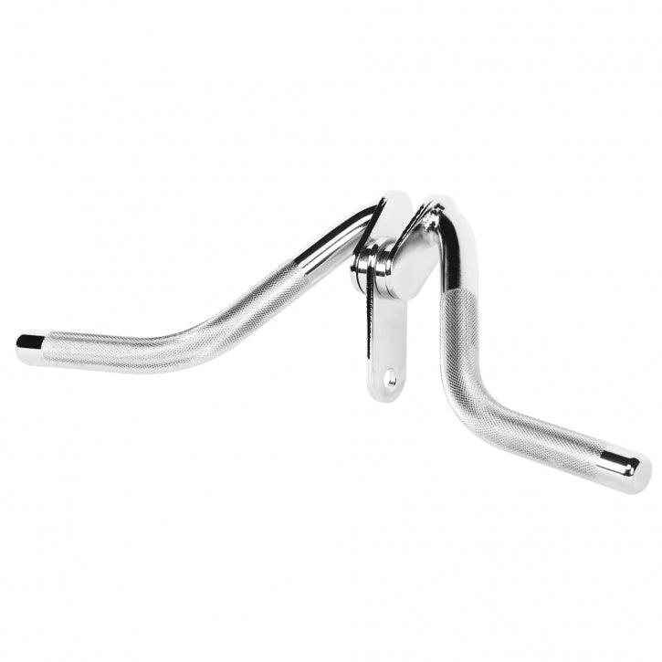 Mâner curl pentru triceps pivotant cromat - Gorilla Sports Ro