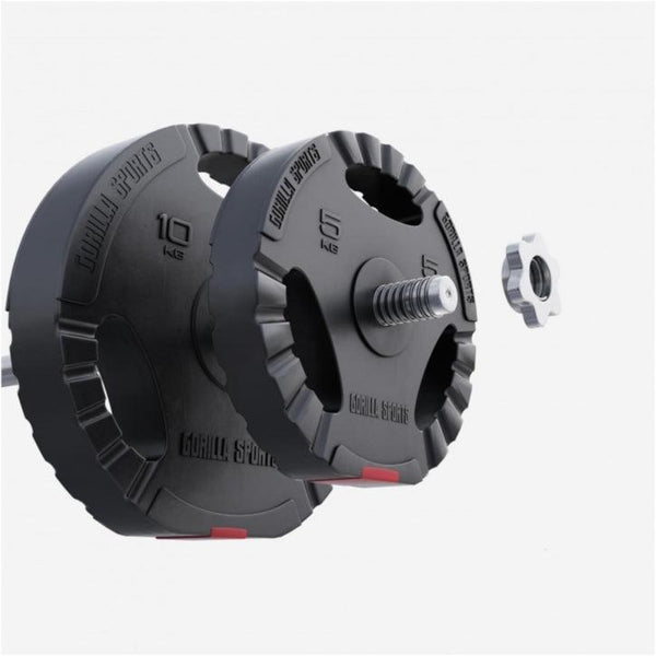 Discuri de halteră din plastic Gripper 1,25 - 15 kg