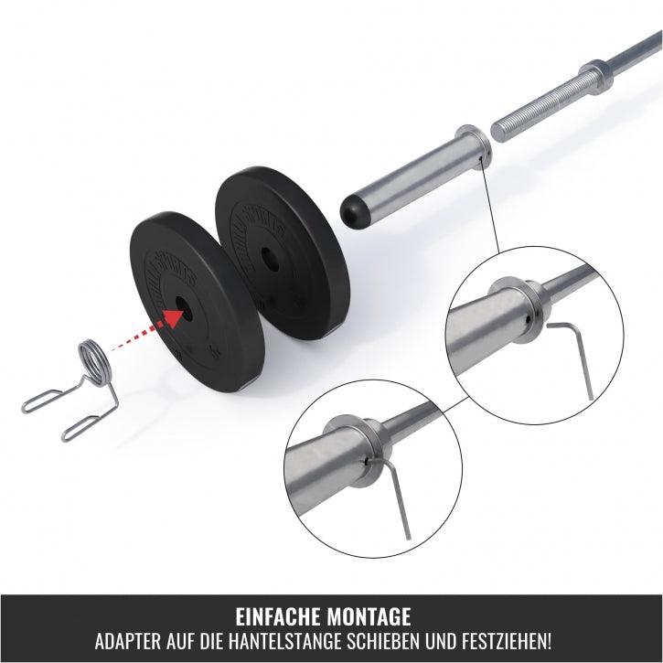 Adaptor cromat 50 mm pentru 30 mm
