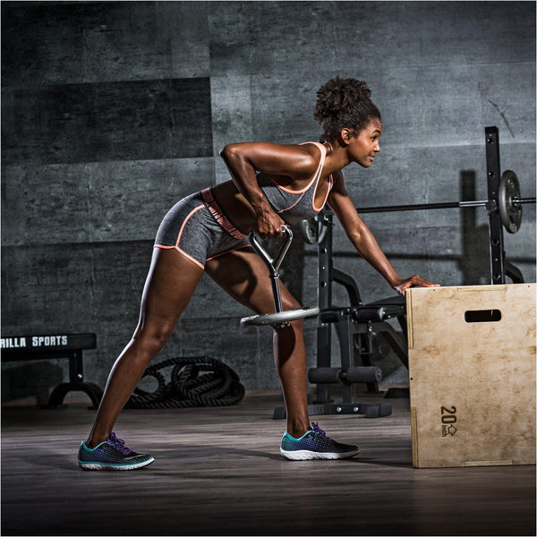 Mâner reglabil pentru kettlebell, cromat, 3,3 kg