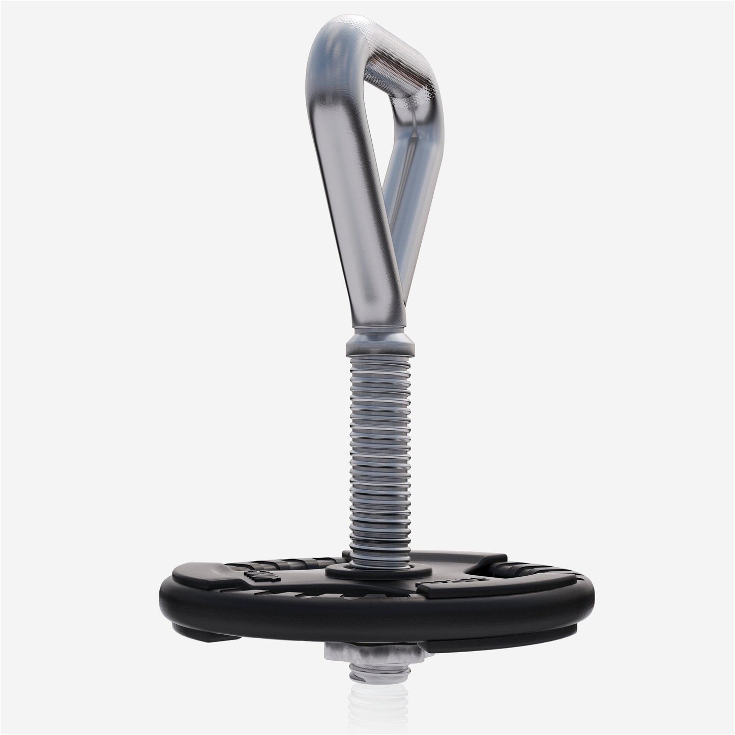 Mâner reglabil pentru kettlebell, cromat, 3,3 kg