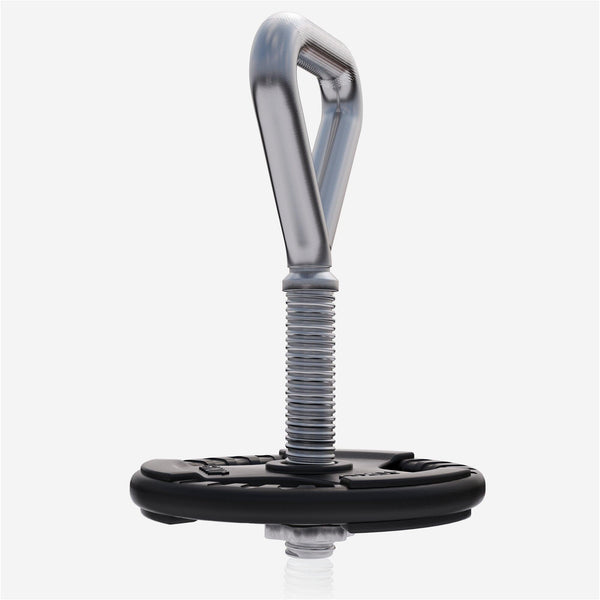 Mâner reglabil pentru kettlebell, cromat, 3,3 kg
