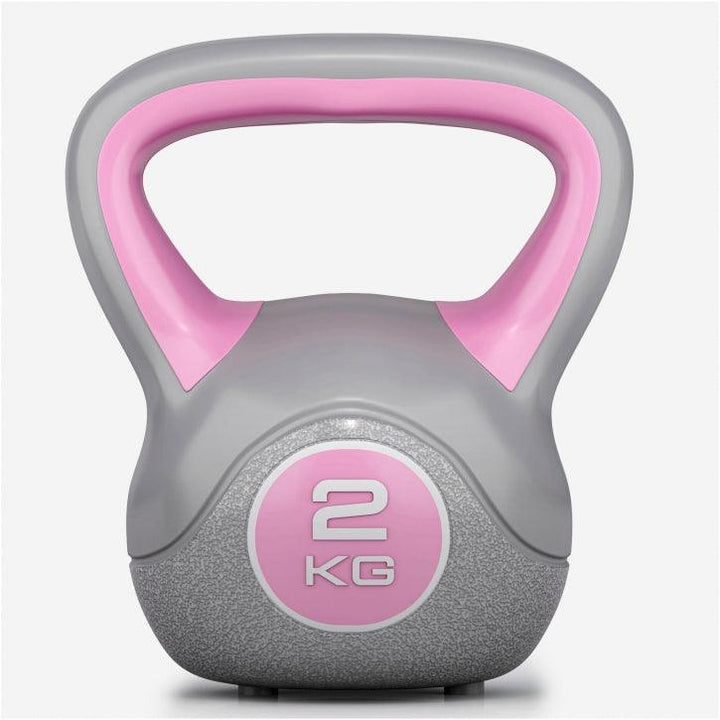 Kettlebell din plastic gri 2 - 20 kg
