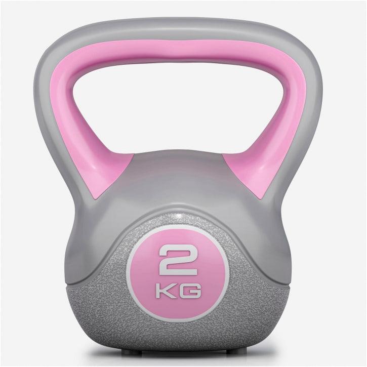 Kettlebell din plastic gri 2 - 20 kg