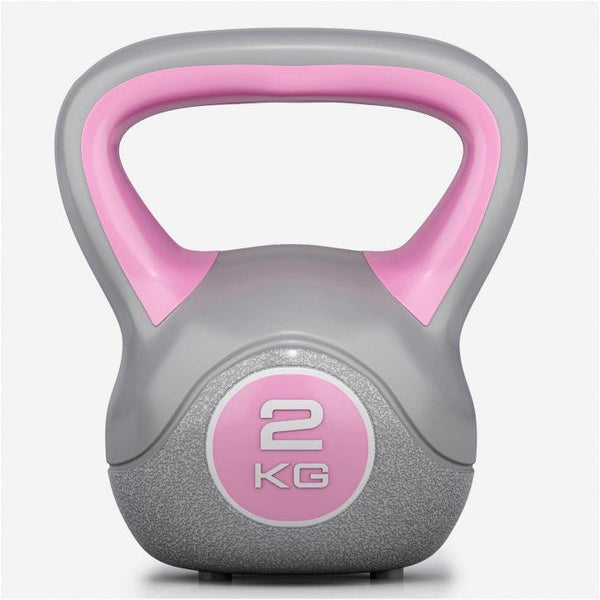 Kettlebell din plastic gri 2 - 20 kg