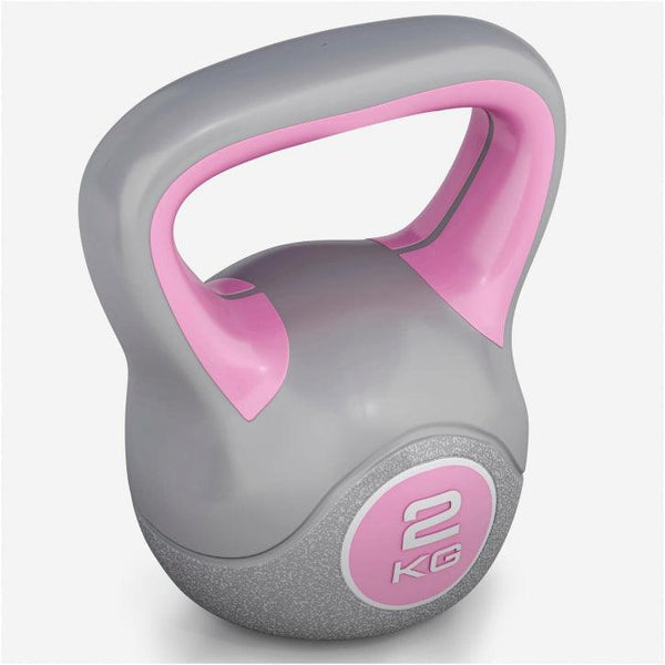 Kettlebell din plastic gri 2 - 20 kg