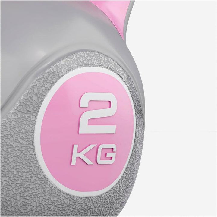Kettlebell din plastic gri 2 - 20 kg