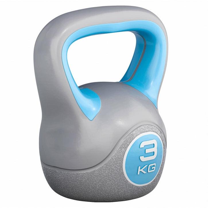 Kettlebell din plastic gri 2 - 20 kg
