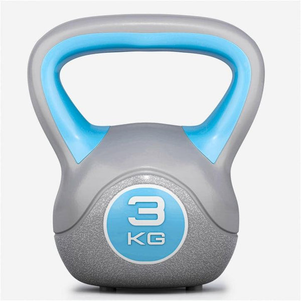 Kettlebell din plastic gri 2 - 20 kg
