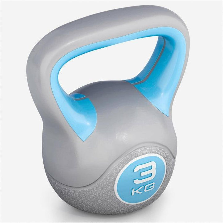 Kettlebell din plastic gri 2 - 20 kg