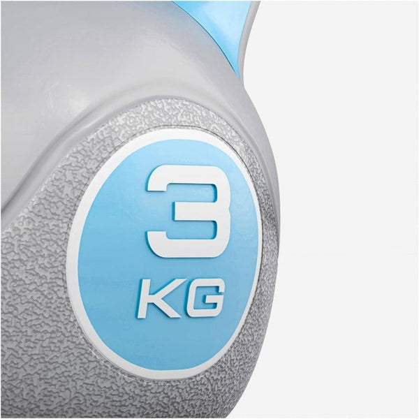 Kettlebell din plastic gri 2 - 20 kg