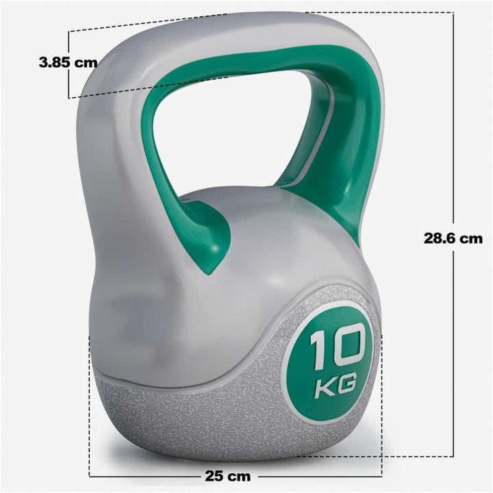 Kettlebell din plastic gri 2 - 20 kg