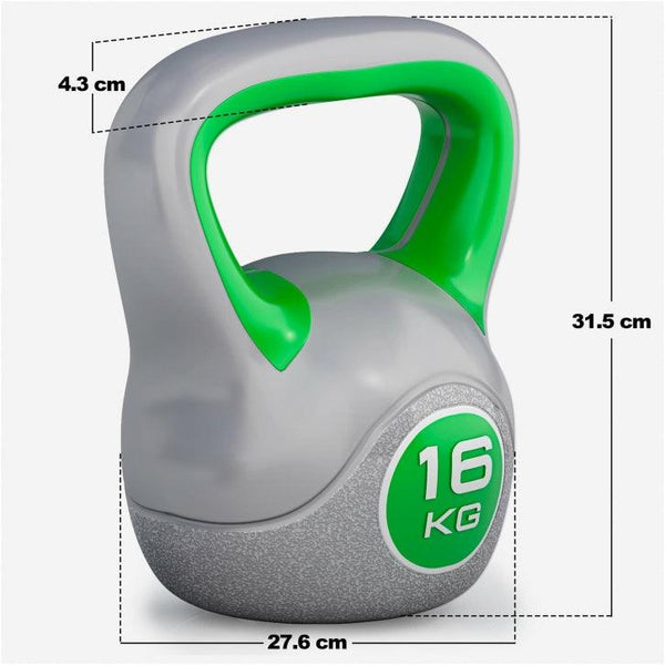 Kettlebell Stylish umplut cu ciment 2-20 KG - Gorilla Sports Ro